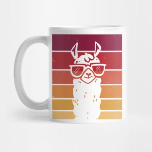 Cool Llama Retro Vibes Mug